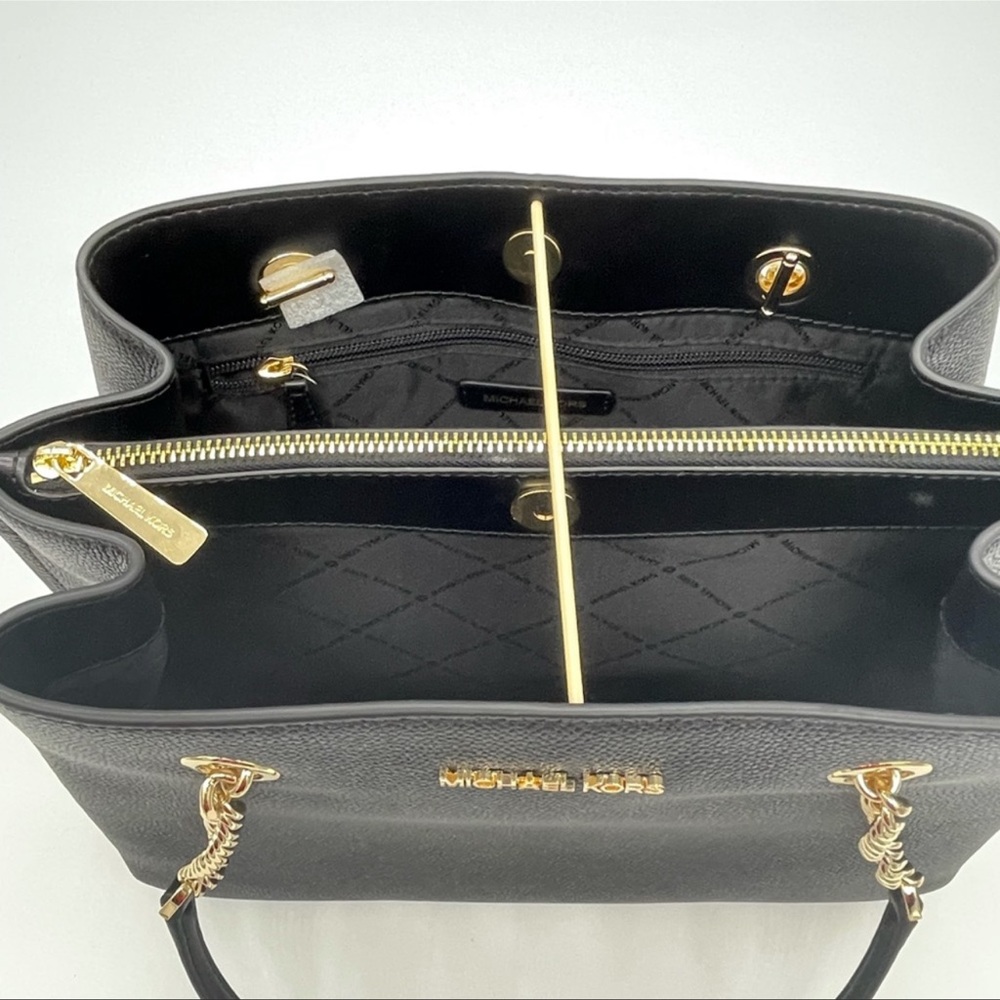 Michael Kors Large Long Drop Satchel Bag - Picture 9 of 12